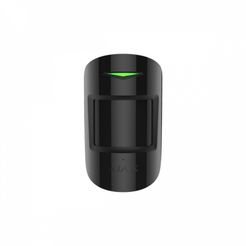 AJAX CombiProtect Motion Detector With Glass Break Detector Wireless Black