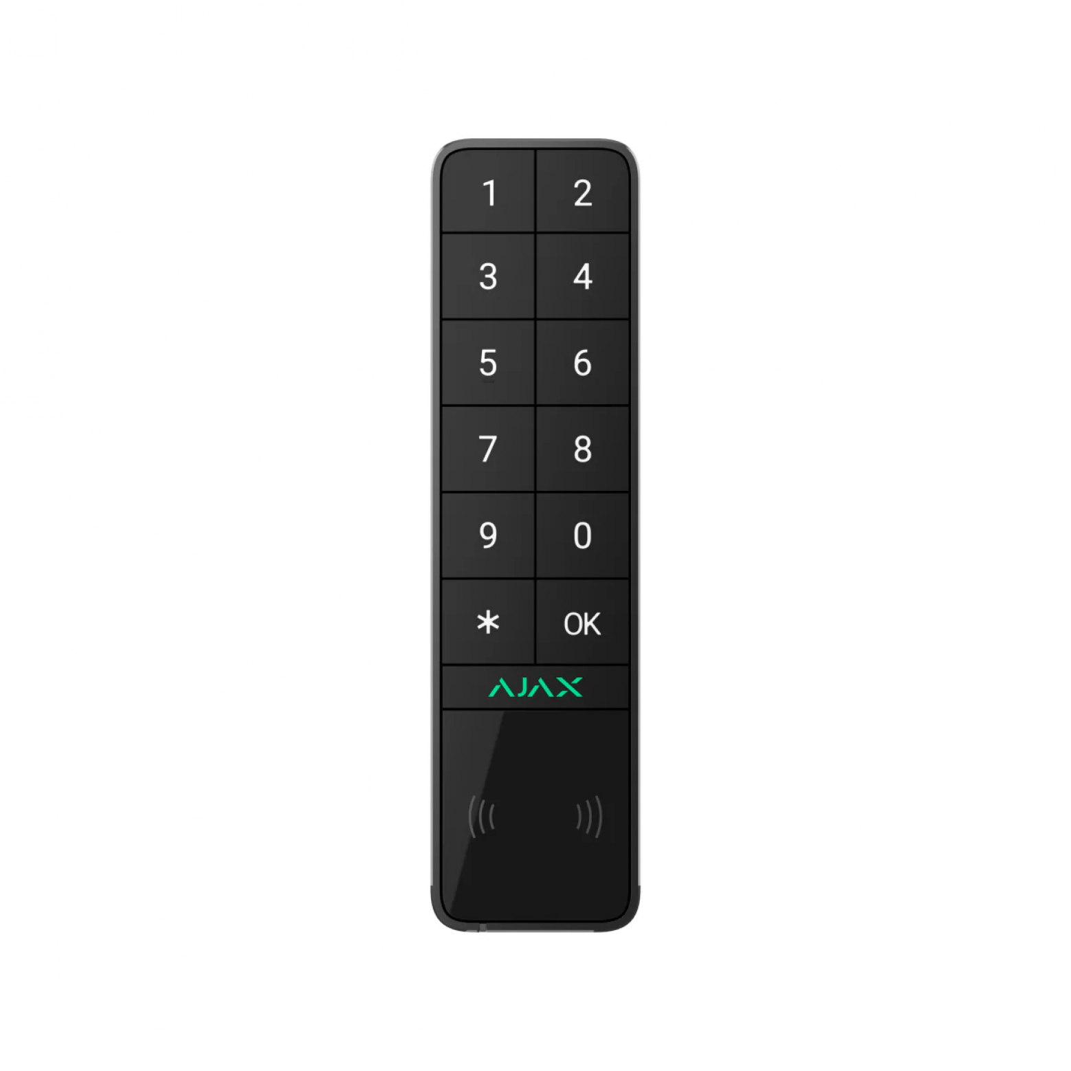 AJAX KeyPad Outdoor Jeweller wireless With DESFire and BLE card reader Black