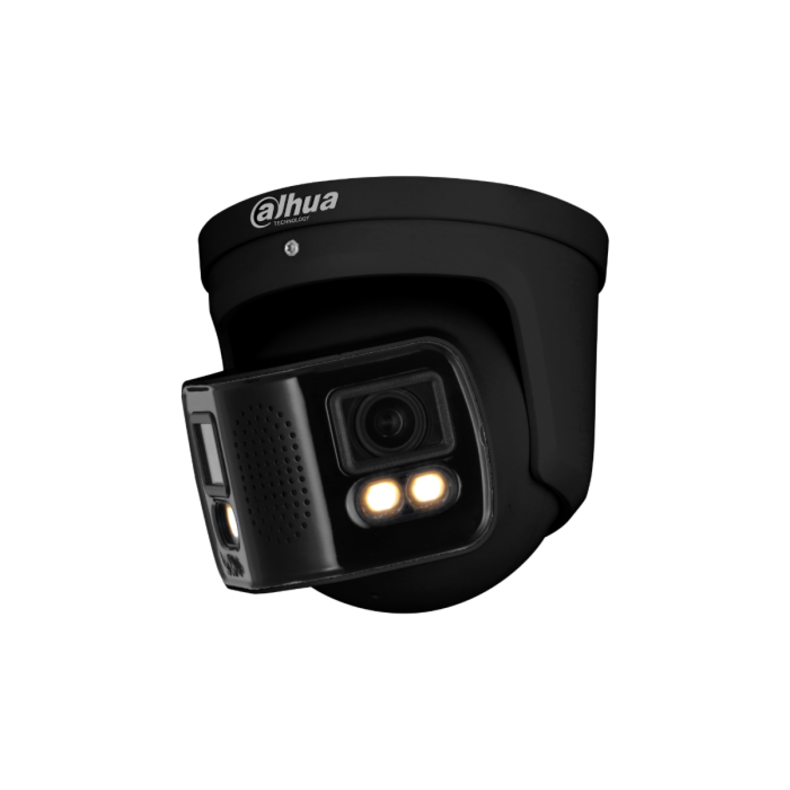 Dahua PDW5849P-A180-E2-ASTE - WizMind - Full color - Panorama 180° degrees - Dual-Lens - Turret - 8Mp - Black