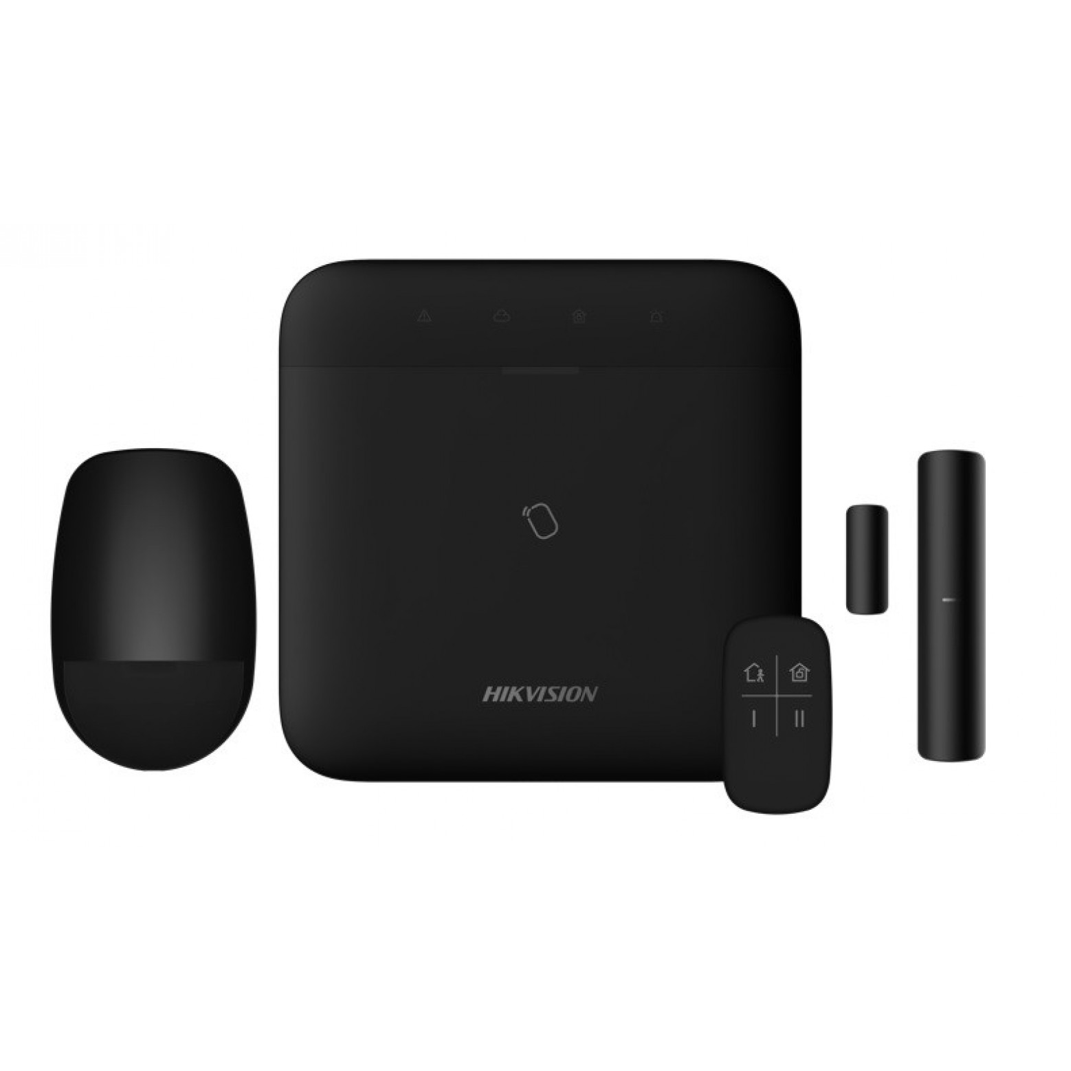 Hikvision DS-PWA96-KIT-WE, AxPro Starter Kit With 4G, LAN Black