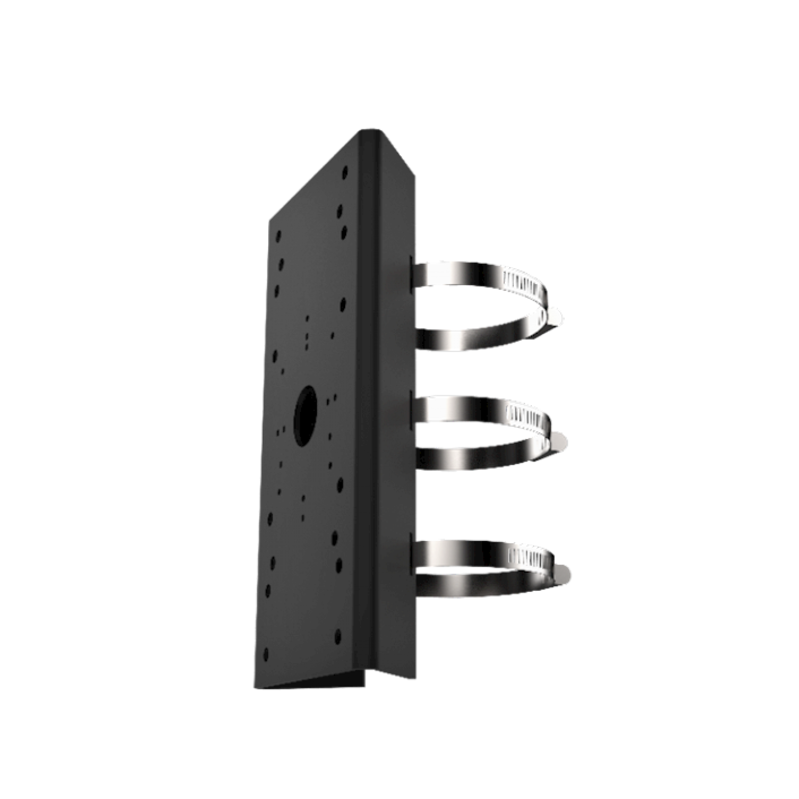 Hikvision DS-1275zj-SUS pole mount bracket black