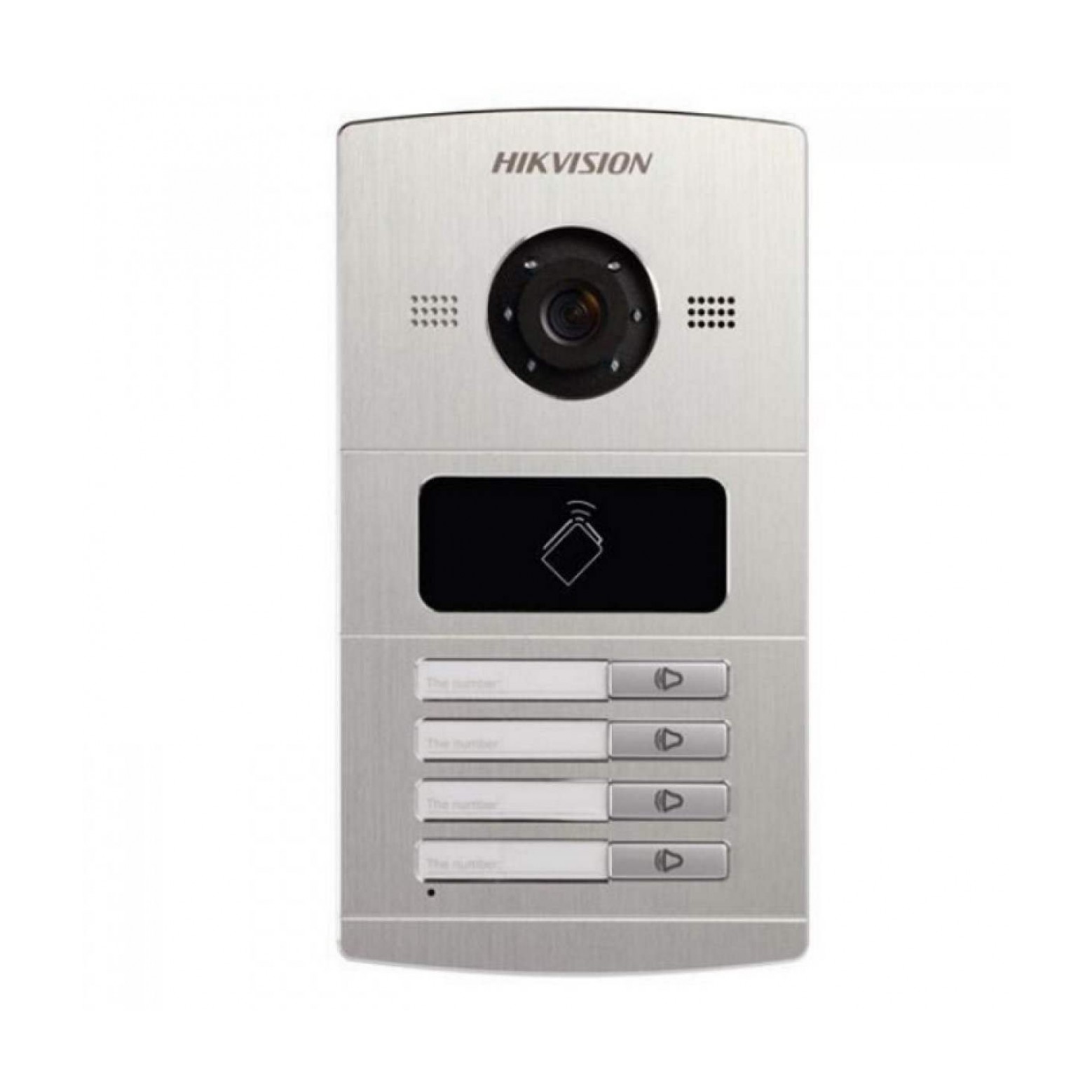 Hikvision DS-KV8402-IM Outpost with 4 Bells and IR Illumination
