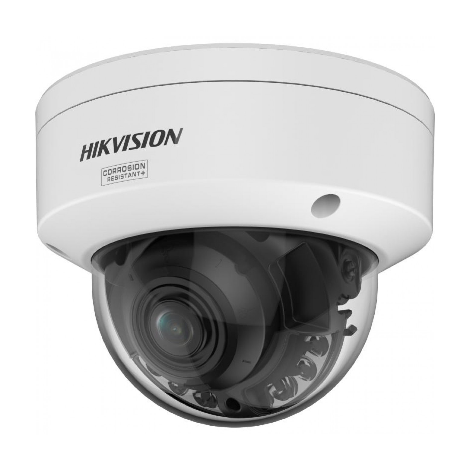 Hikvision - DS-2CD2787G3T-LIZSY - AcuSense - ColorVu Hybrid - Varifocal (2.8-12mm) - Dome - 8MP - IP - White