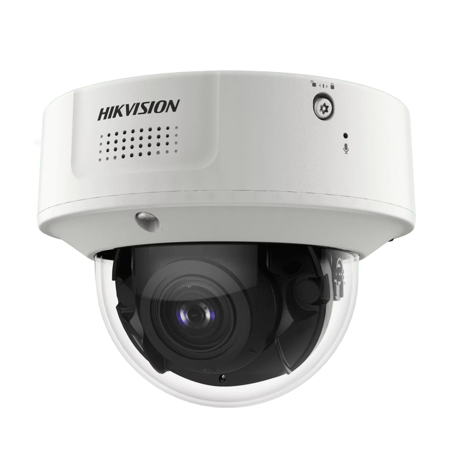 Hikvision - IDS-2CD7186G0-IZHSY - DeepinView series - 8MP - 2.8-12mm varifocal lens - Dome camera - White