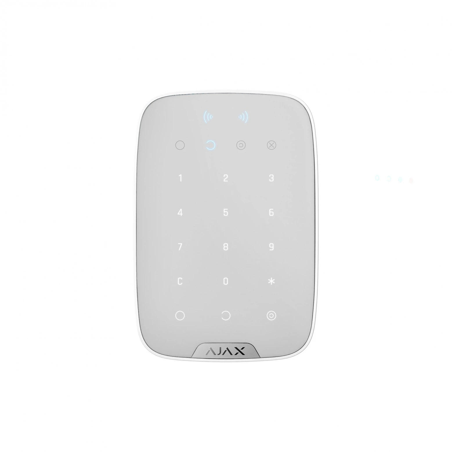 AJAX Wireless Keypad Plus With Tag Function White