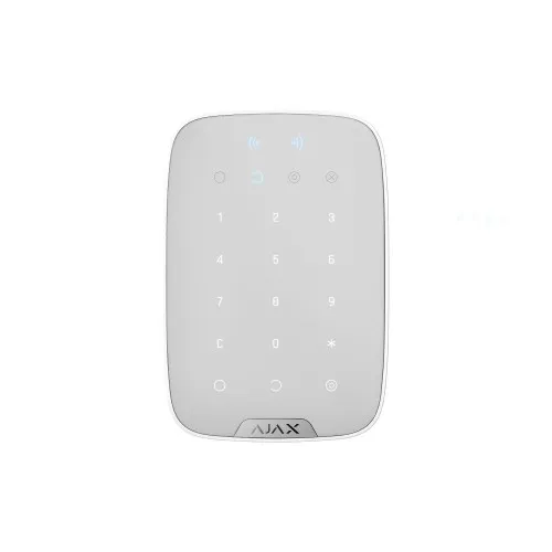 AJAX Wireless Keypad Plus With Tag Function White