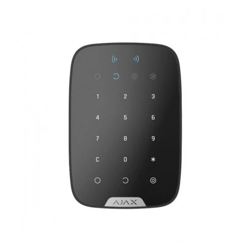 AJAX Wireless Keypad Plus With Tag Function Black
