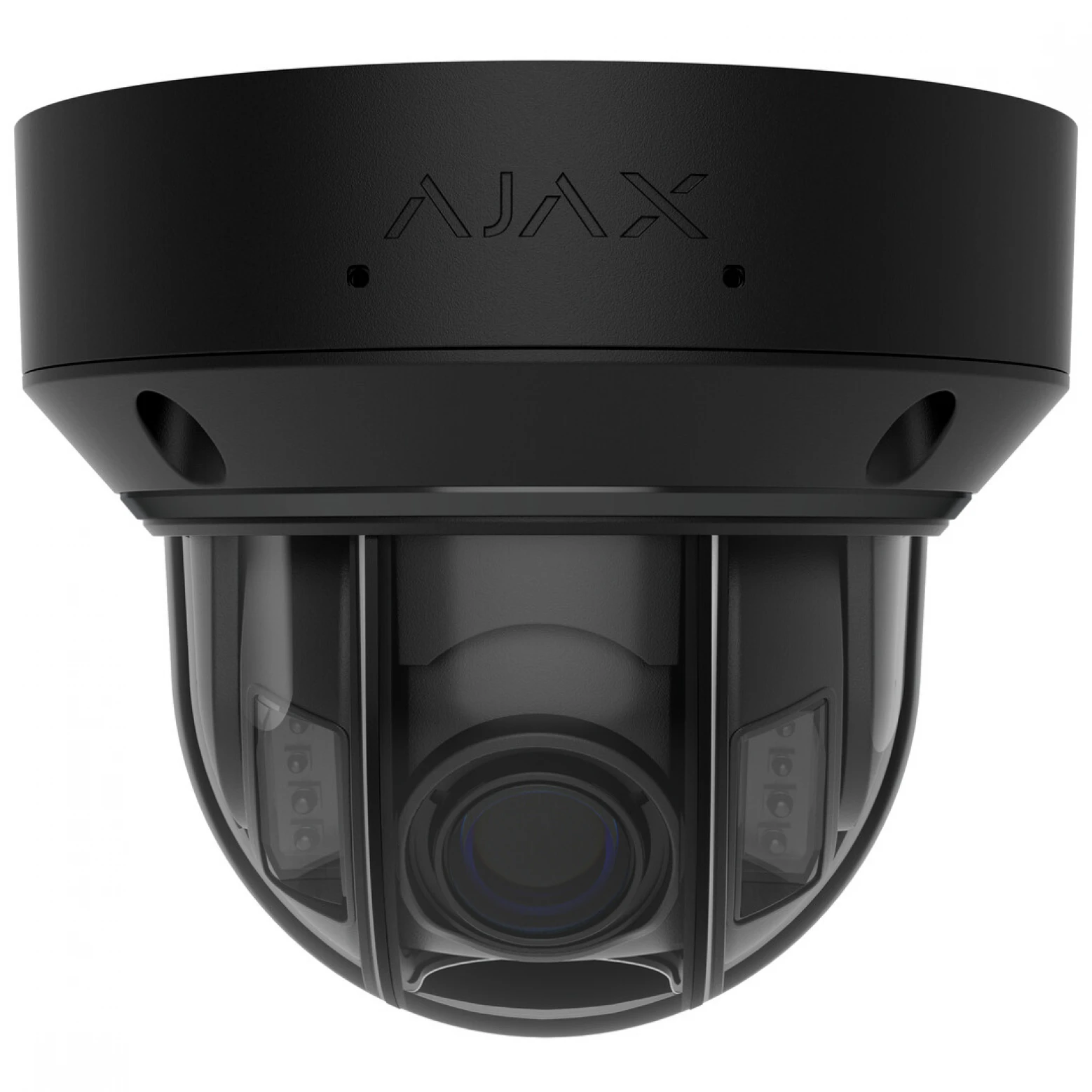 Ajax Systems - Dome - Varifocal 2.8-12mm - 5 Megapixel - IP Camera - Hybrid Lighting - Black