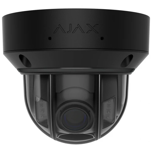 Ajax Systems - Dome - Varifocal 2,8-12 mm - 8 megapixels - Câmara IP - Iluminação híbrida - Preto