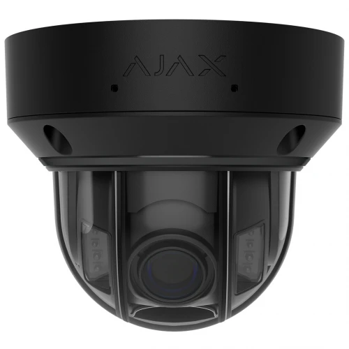 Ajax Systems - Dome - Varifocal 2.8-12mm - 5 Megapixel - IP Camera - Hybrid Lighting - Black