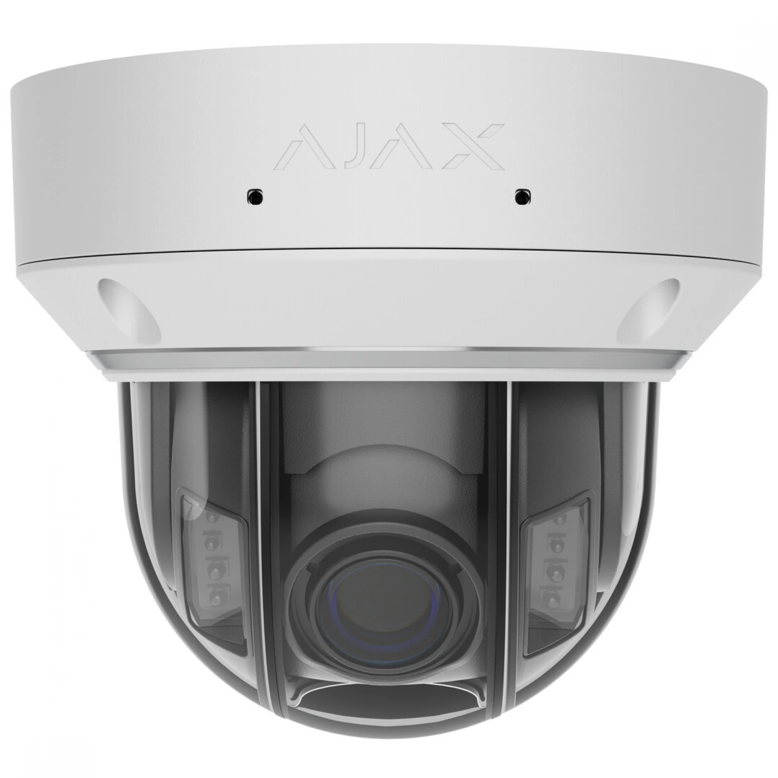 Ajax Systems - Dome - Varifocal 2.8–12 mm - 8 Megapixel - IP Camera - Hybrid Lighting - White