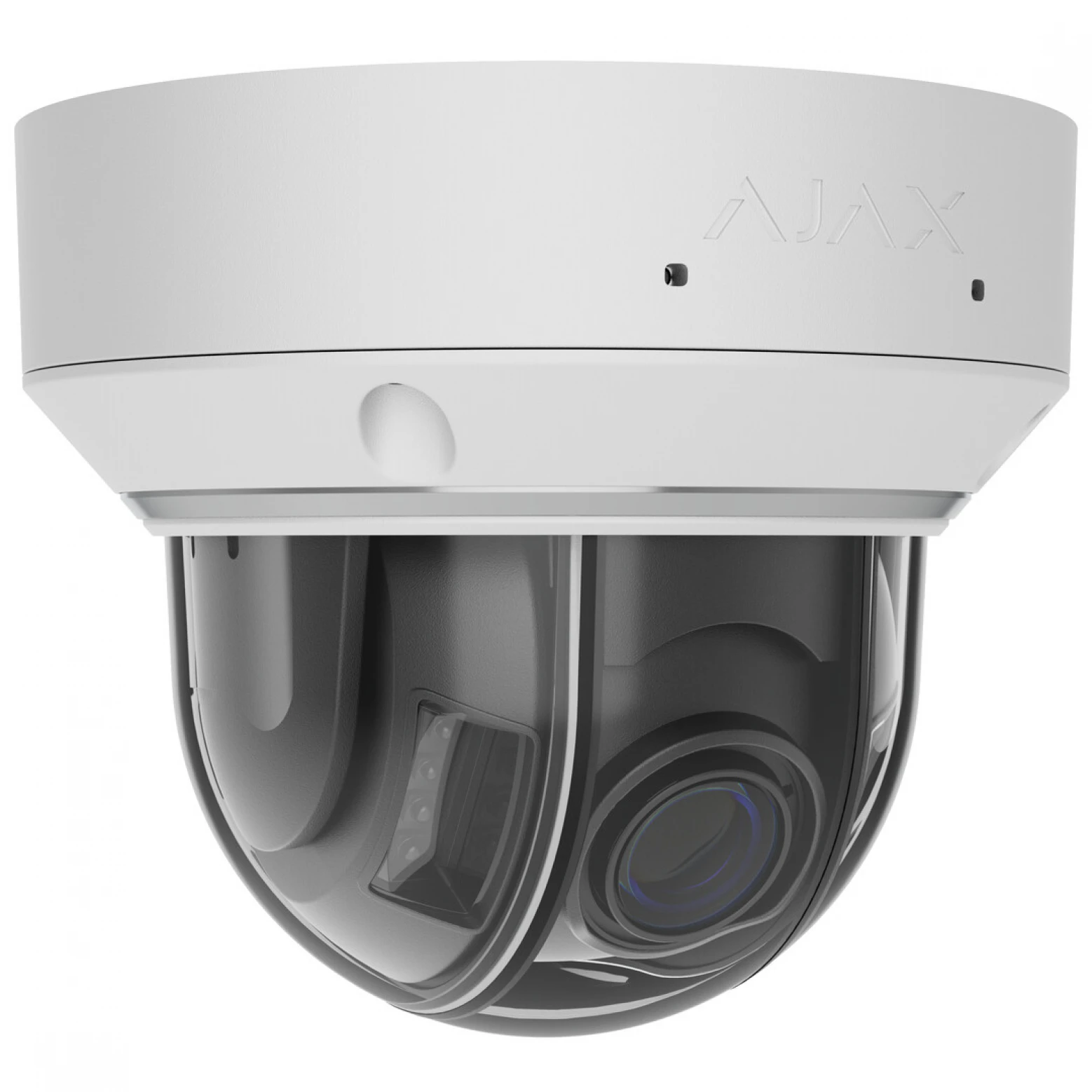 Ajax Systems - Dome - Varifocal 2.8–12 mm - 8 Megapixel - IP Camera - Hybrid Lighting - White