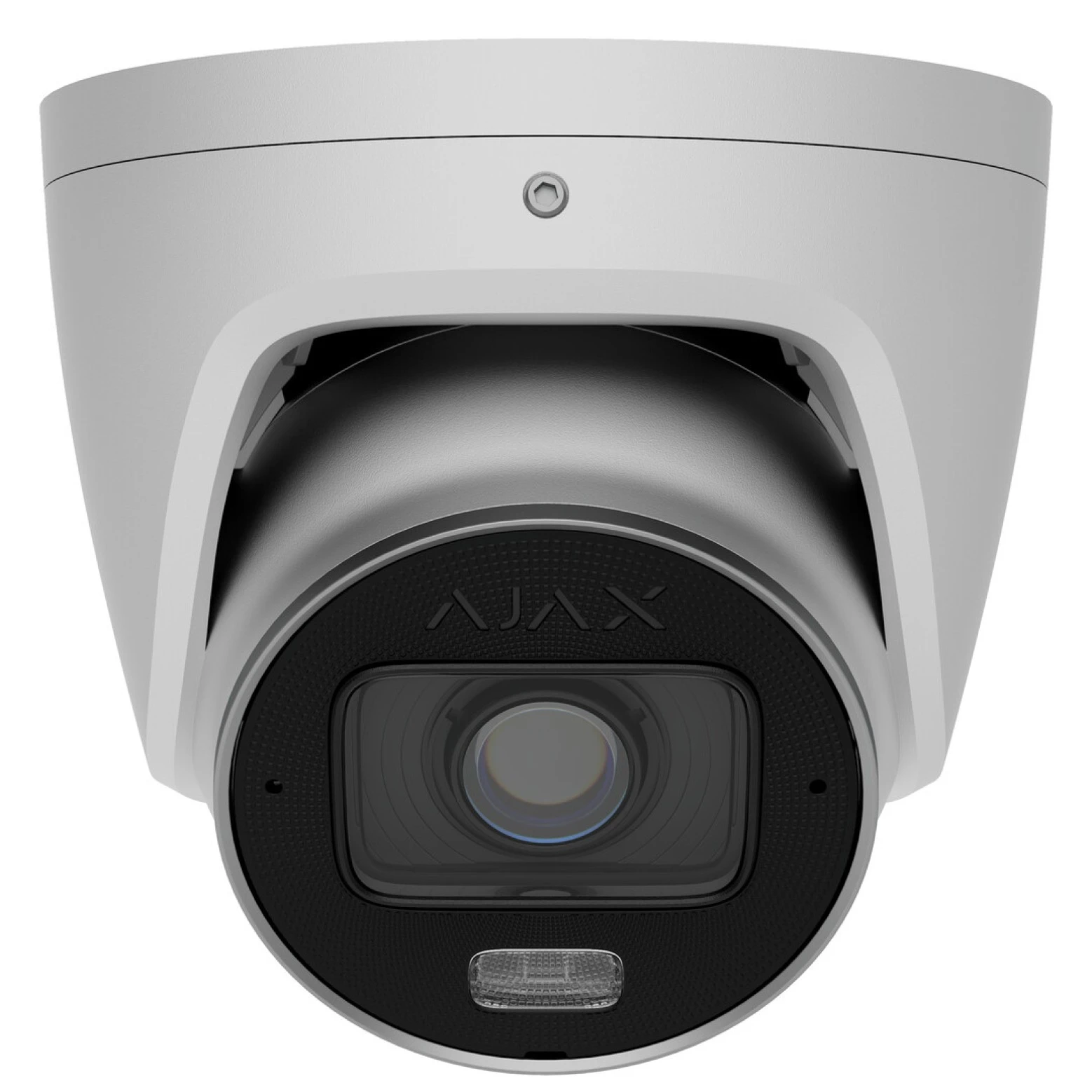 Ajax Systems - Turret - 8 Megapixel - IP Camera - Varifocal 2.8-12 mm - Hybrid Lighting - White