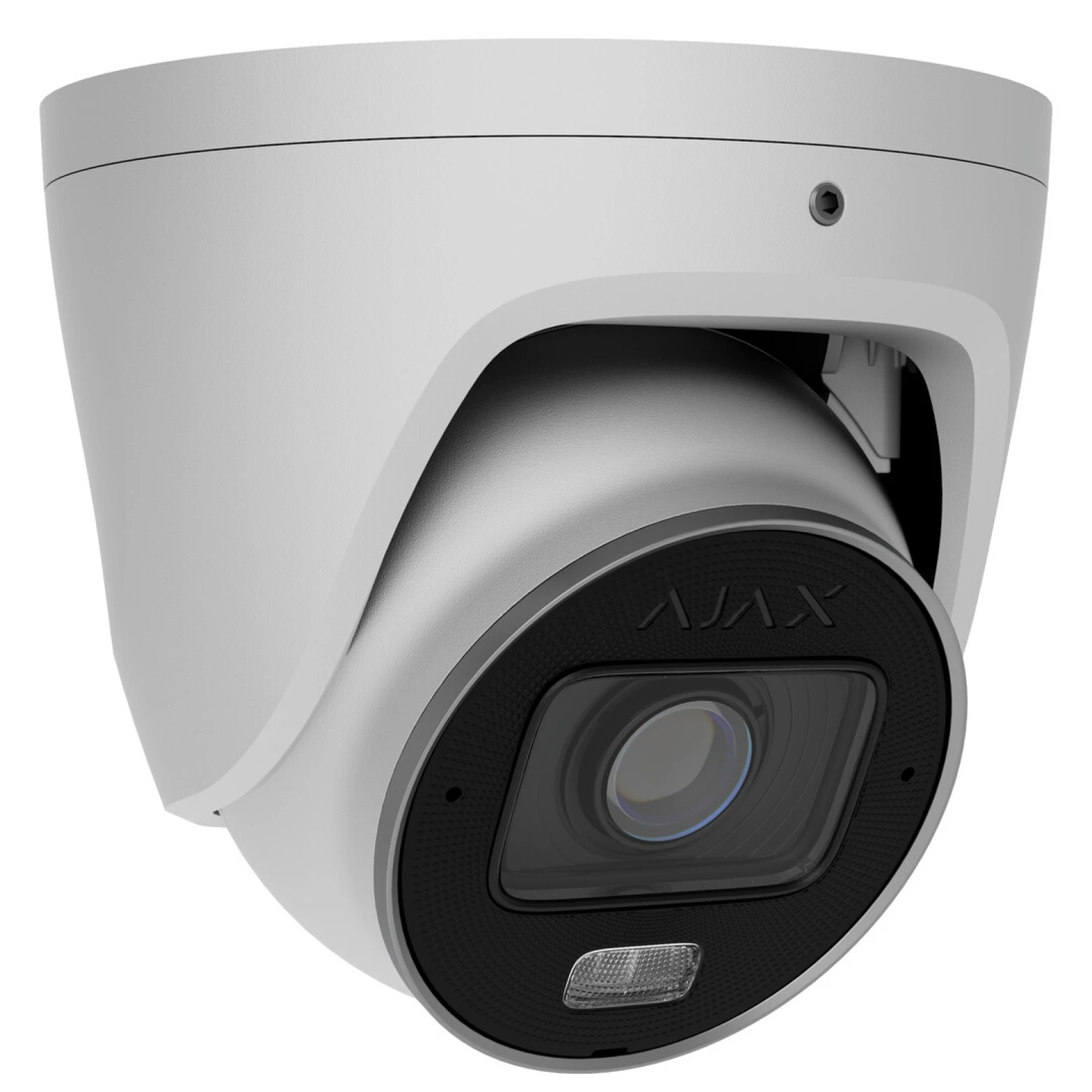 Ajax Systems - Turret - 8 Megapixel - IP Camera - Varifocal 2.8-12 mm - Hybrid Lighting - White