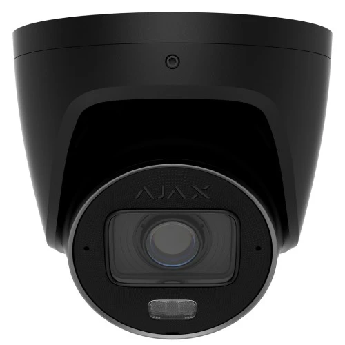 Ajax Systems - Turret - 8 Megapixel - IP Camera - Varifocal 2.8-12mm - Hybrid Lighting - Black