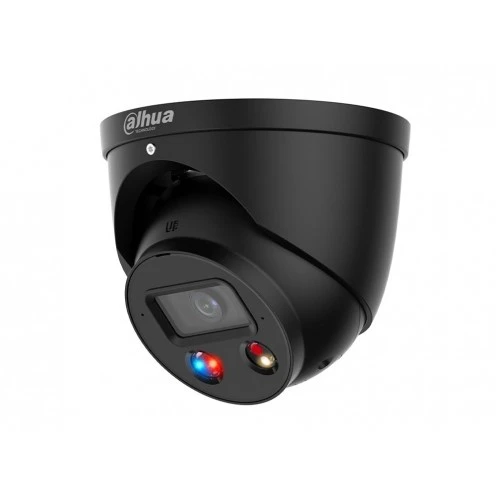 Dahua IPC-HDW3849H-AS-PV-S4-B - 8MP - Wizsense - TioC 2.0 - Full Color - Turret - PoE - 2.8mm - IP