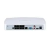 Dahua NVR4108-8P-EI - WizSense - Network Video Recorder - 1x LAN - 8x PoE - Suitable for 8 IP cameras.