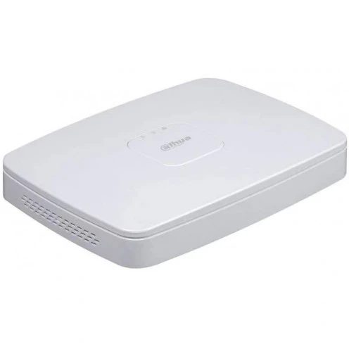 Dahua NVR4108-8P-EI - WizSense - Network Video Recorder - 1x LAN - 8x PoE - Suitable for 8 IP cameras.