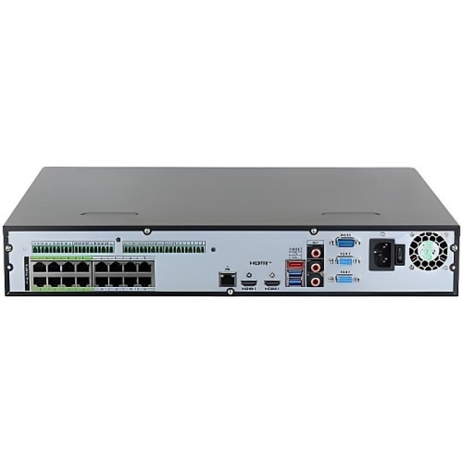 Dahua DHI-NVR5416-16P-XI – 16-channel WizMind AI NVR with 16× PoE, AcuPick, and Face Recognition