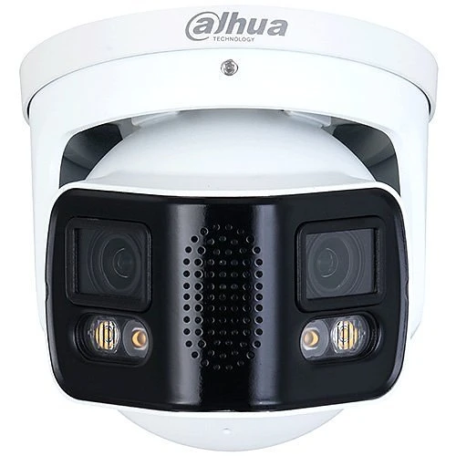 Dahua PDW5849P-A180-E2-ASTE - WizMind - Full color - Panorama 180° degrees - Dual-Lens - Turret - 8Mp - Wit