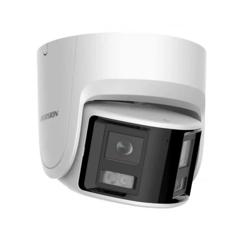 Hikvision DS-2CD2347G2P-LSU/SL DS-2CD2347G2P-LSU/SL - 4 Megapixel - Dome Camera - ColorVu - 180 Degree Panoramic - 4MM - White