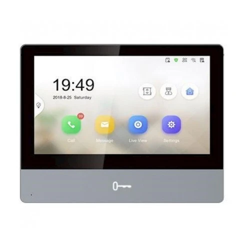 Hikvision DS-KH8350-WTE1 7-inch intercom monitor indoor unit