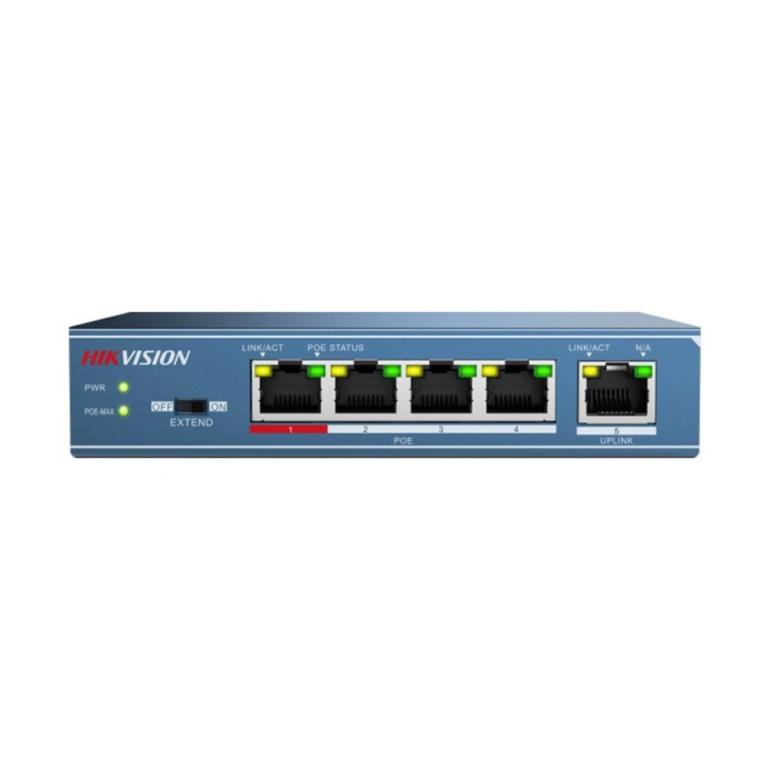 Hikvision DS-3E0505P-E 4 channel PoE switch