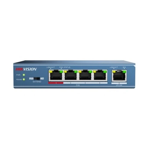 Hikvision DS-3E0505P-E 4 channel PoE switch