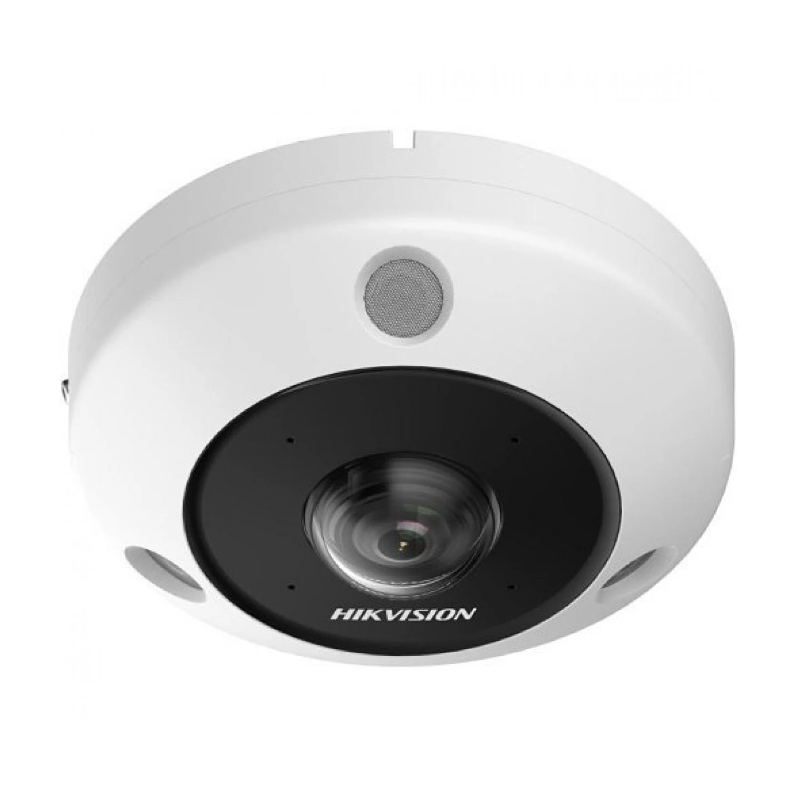 Hikvision - DS-2CD63C5G1-IVS - DeepinView - Fisheye - 1.29MM Lens - 12MP - IP - Wit
