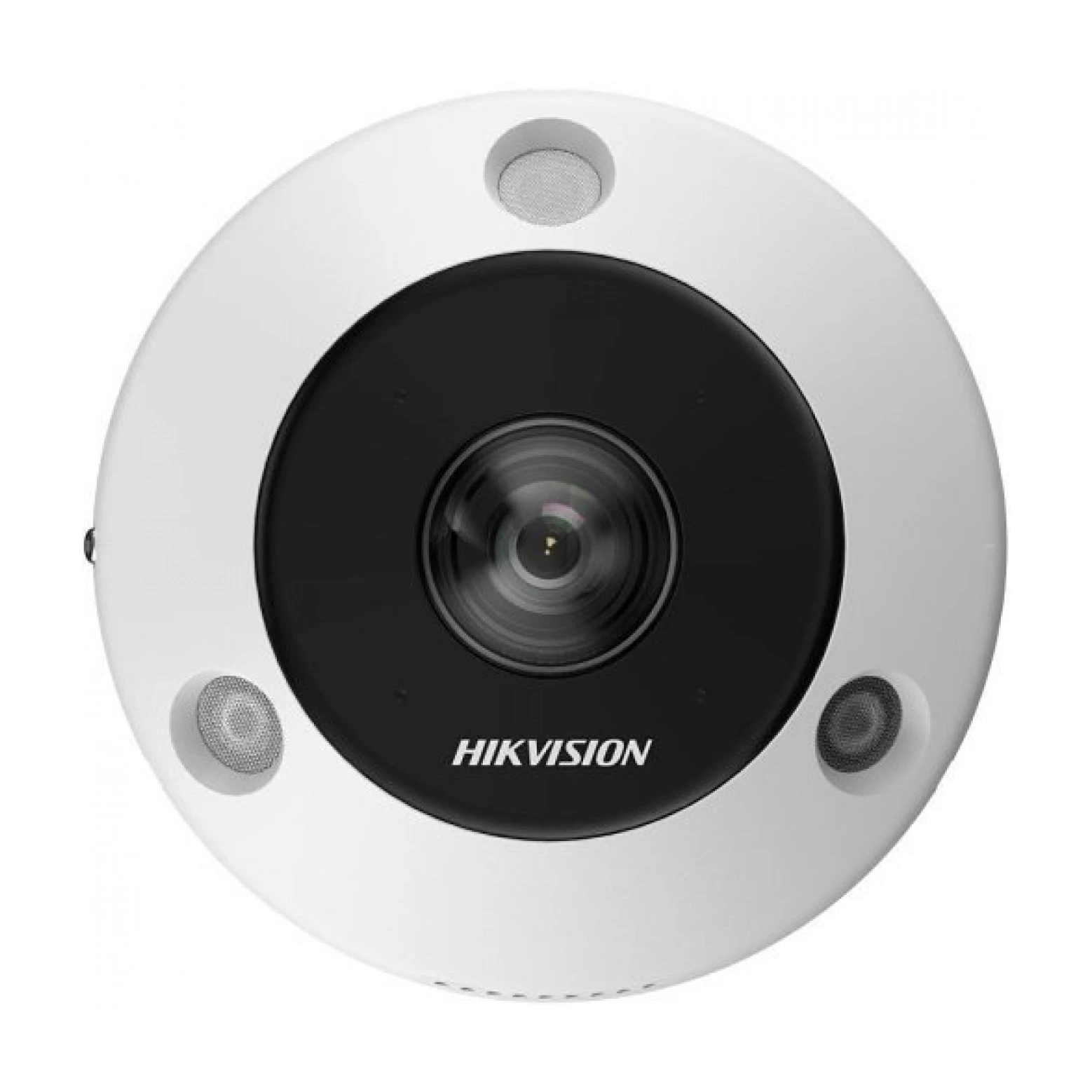 Hikvision - DS-2CD63C5G1-IVS - DeepinView - Fisheye - 1.29MM Lens - 12MP - IP - Wit