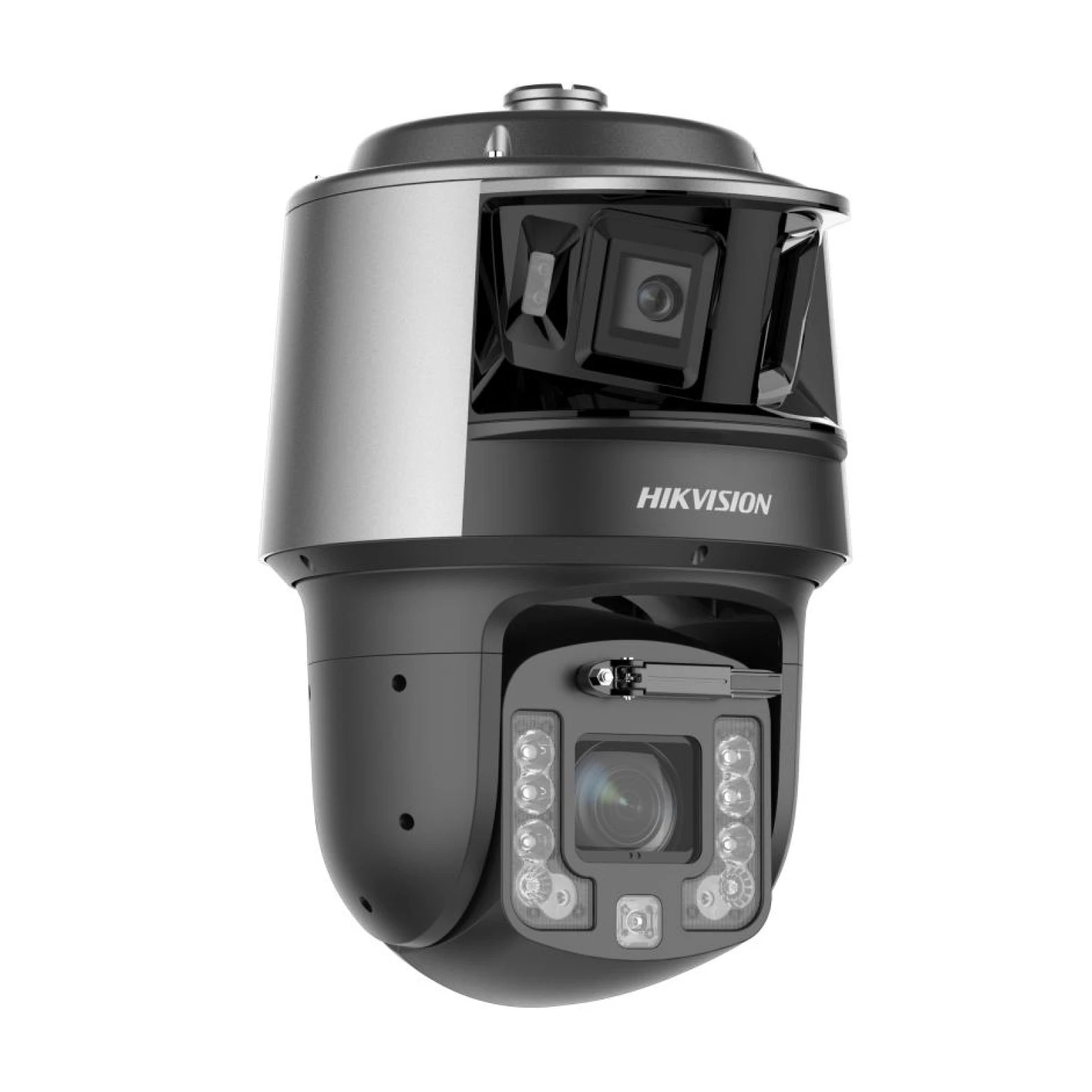 Hikvision DS-2SF7C442MXG2/LM-EL(W)(Y)/26 – 6MP TandemVu panoramic camera – 4MP DeepinViewX PTZ – 42× optical zoom – 400 m IR – Auto Tracking 3.0