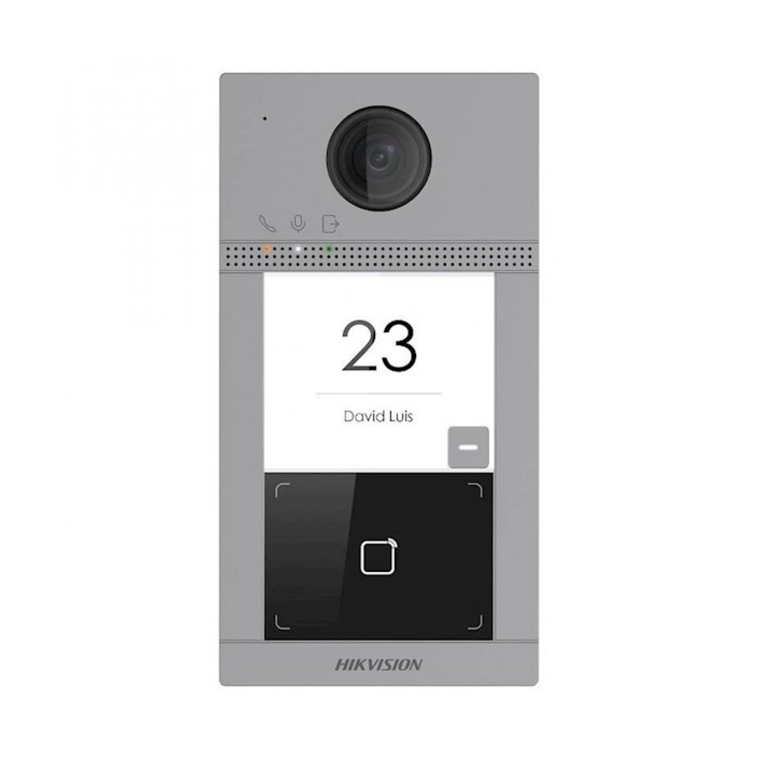Hikvision DS-KV8113-WME1, 1 bell push button, IR lighting intercom