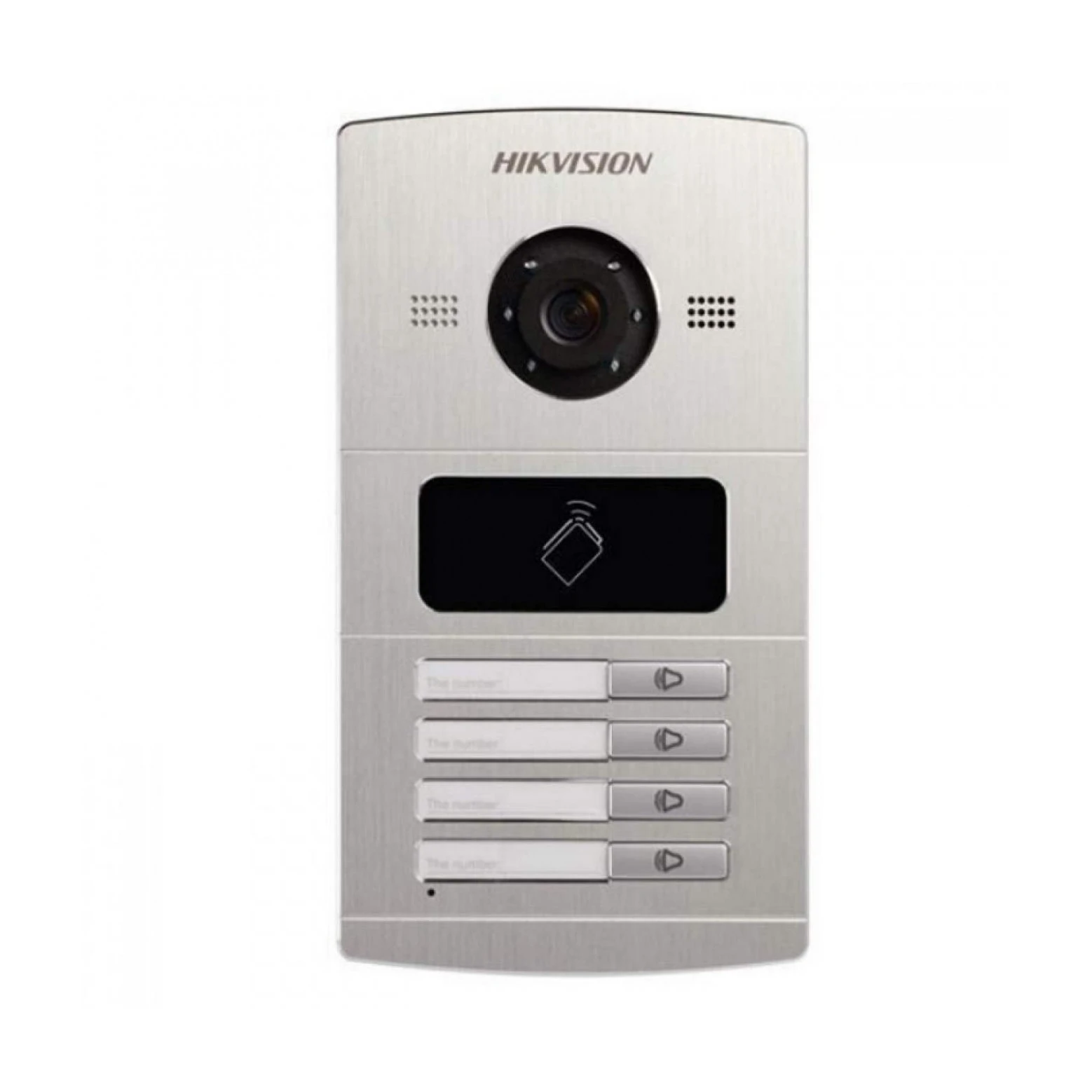 Hikvision DS-KV8402-IM Outpost with 4 Bells and IR Illumination
