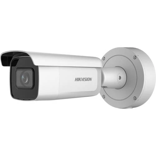 Hikvision - DS-2CD2646G2-IZS - AcuSense - Motorized - Varifocal (2.8-12mm) - Bullet - 4MP - IP - White