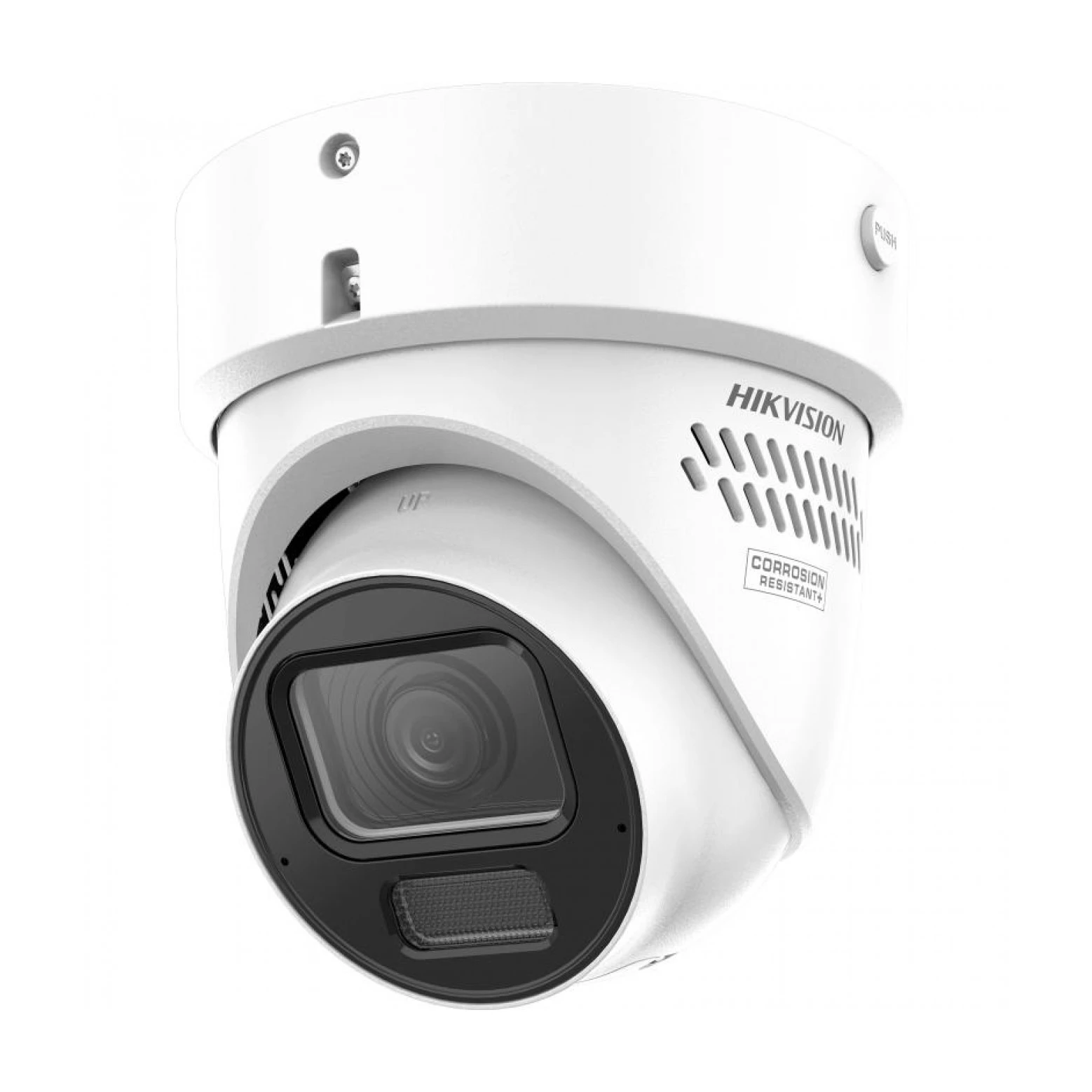 Hikvision - DS-2CD2H87G3-LIZS2UY/SL - ColorVu Hybrid - Varifocal (2.8-12mm) - Turret - 8MP - IP - White