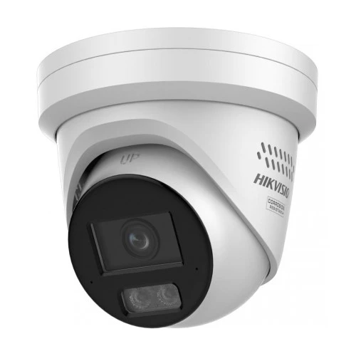 Hikvision - DS-2CD2347G3-LIS2UY/SL - AcuSense - ColorVu Hybrid - Turret - 4MP - IP - Wit