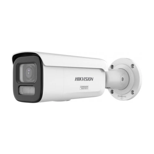 Hikvision - DS-2CD2667G3T-LIZSY - AcuSense - ColorVu Hybrid - Motorized - Varifocal (2.8-12mm) - Bullet - 6MP - IP - White