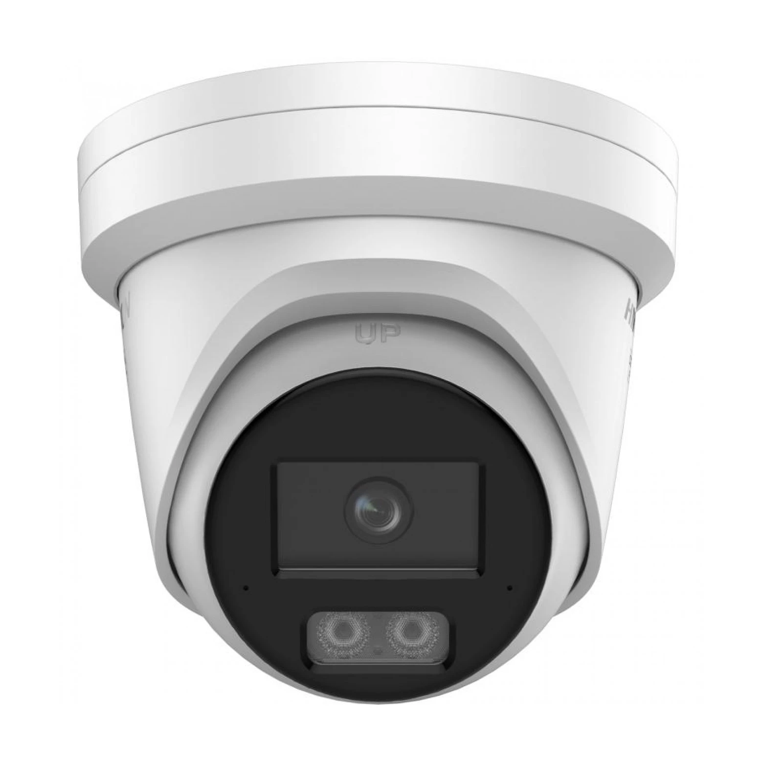 Hikvision - DS-2CD2367G3-LIS2UY - AcuSense - ColorVu Hybrid - Turret - 6MP - IP - White