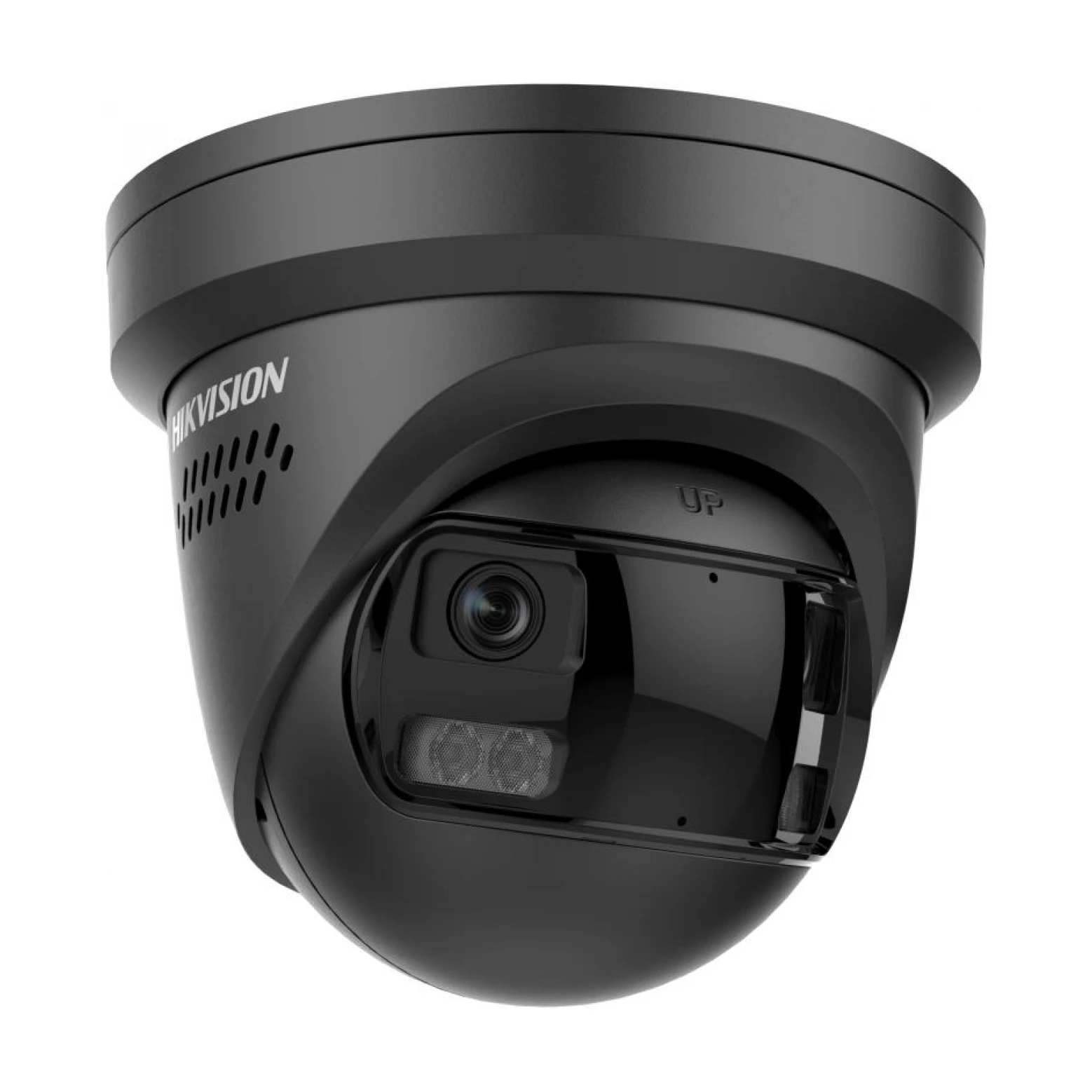 Hikvision - DS-2CD23127G3P-LIS2UY/SL - 12MP - 180° Panorama - ColorVu 3.0 - AcuSense 3.0 - Camera - Black