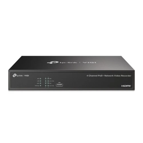 TP-Link By VIGI - NVR1004H-4P - 4 canali - PoE - IP - NVR