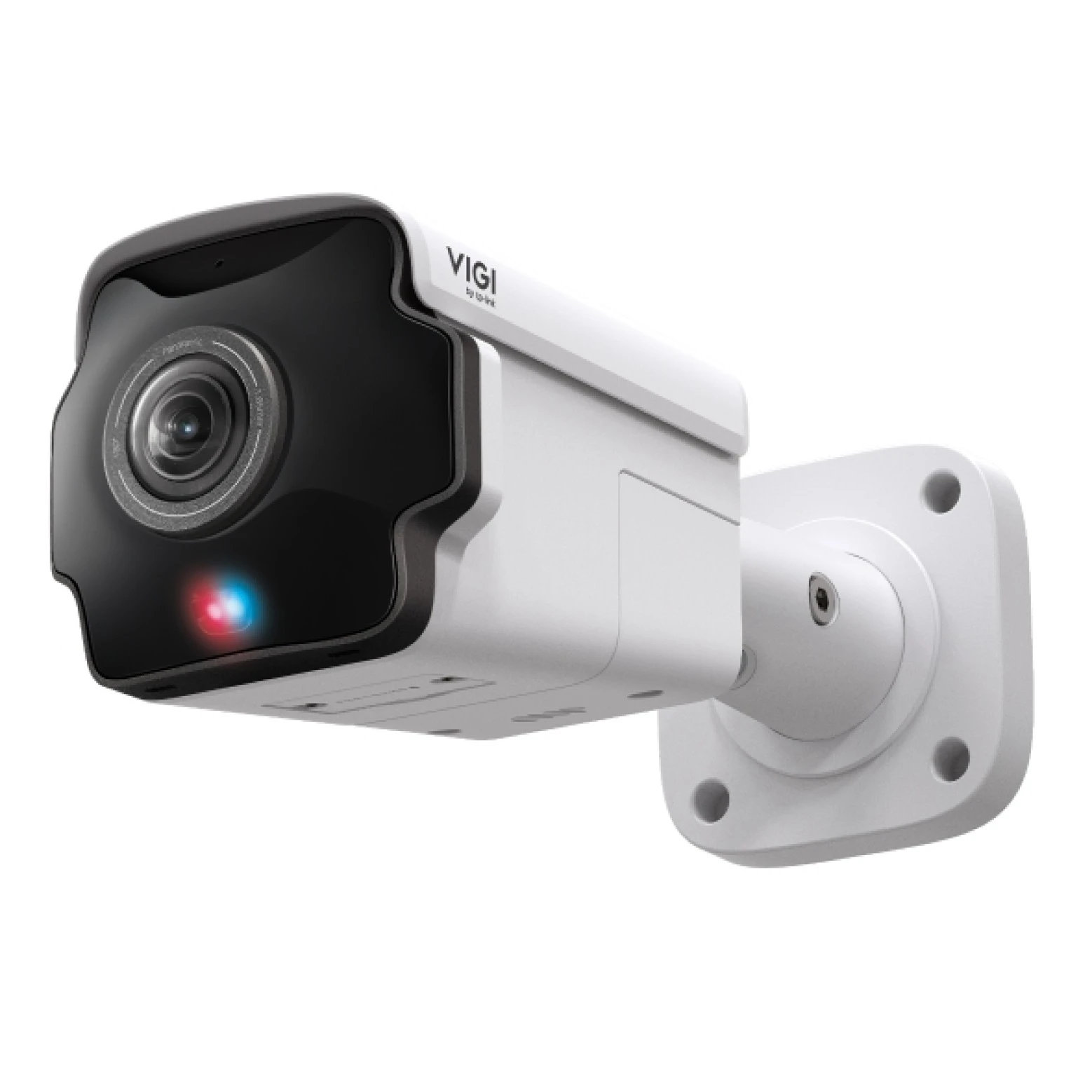 VIGI By TP-link - InSight S385PI - 8MP - IR - Panoramic - AI - Turret - with Active Deterrence - White