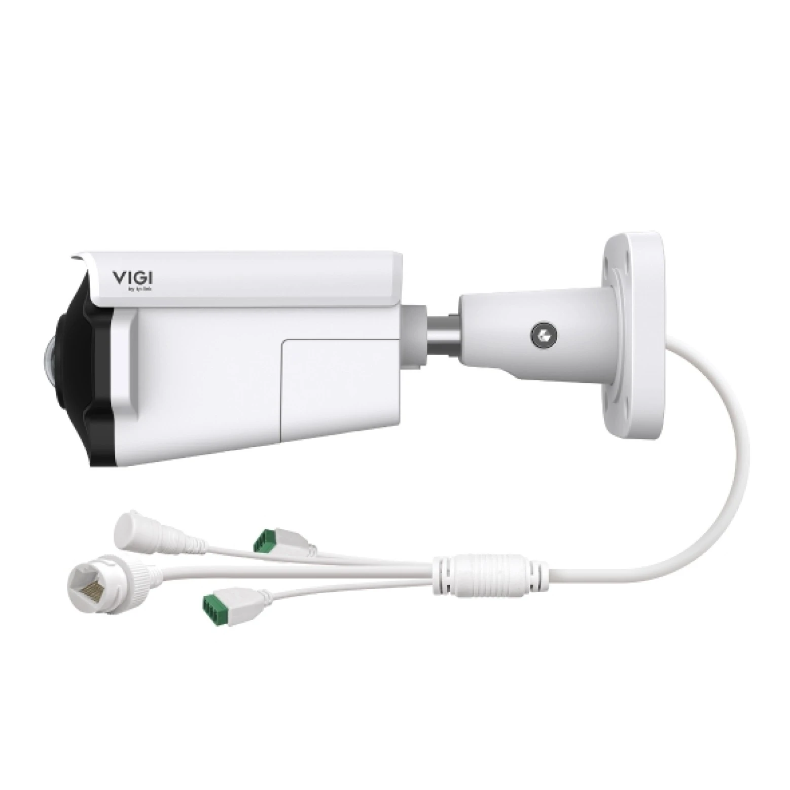 VIGI By TP-link - InSight S385PI - 8MP - IR - Panoramic - AI - Turret - with Active Deterrence - White