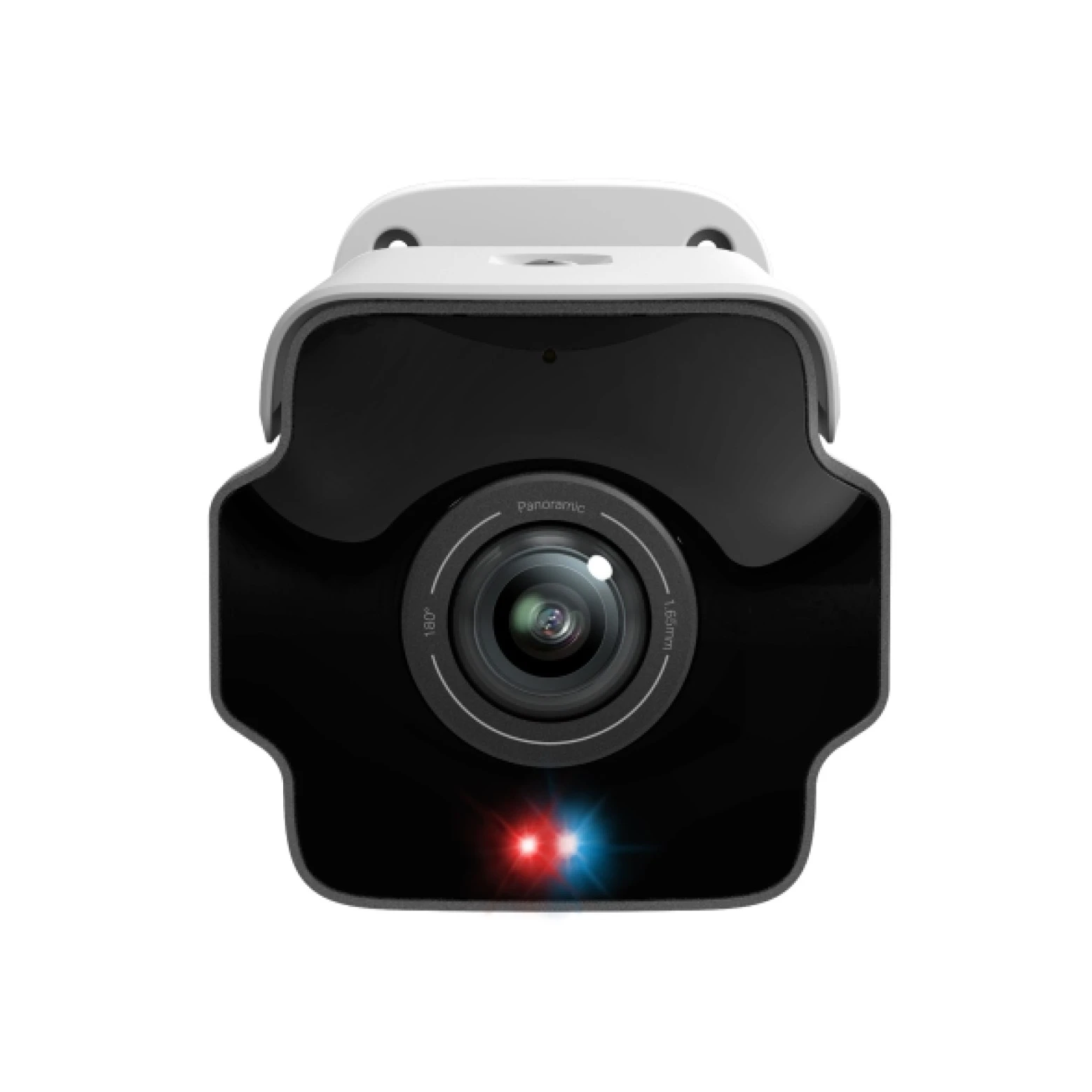 VIGI By TP-link - InSight S385PI - 8MP - IR - Panoramic - AI - Turret - with Active Deterrence - White