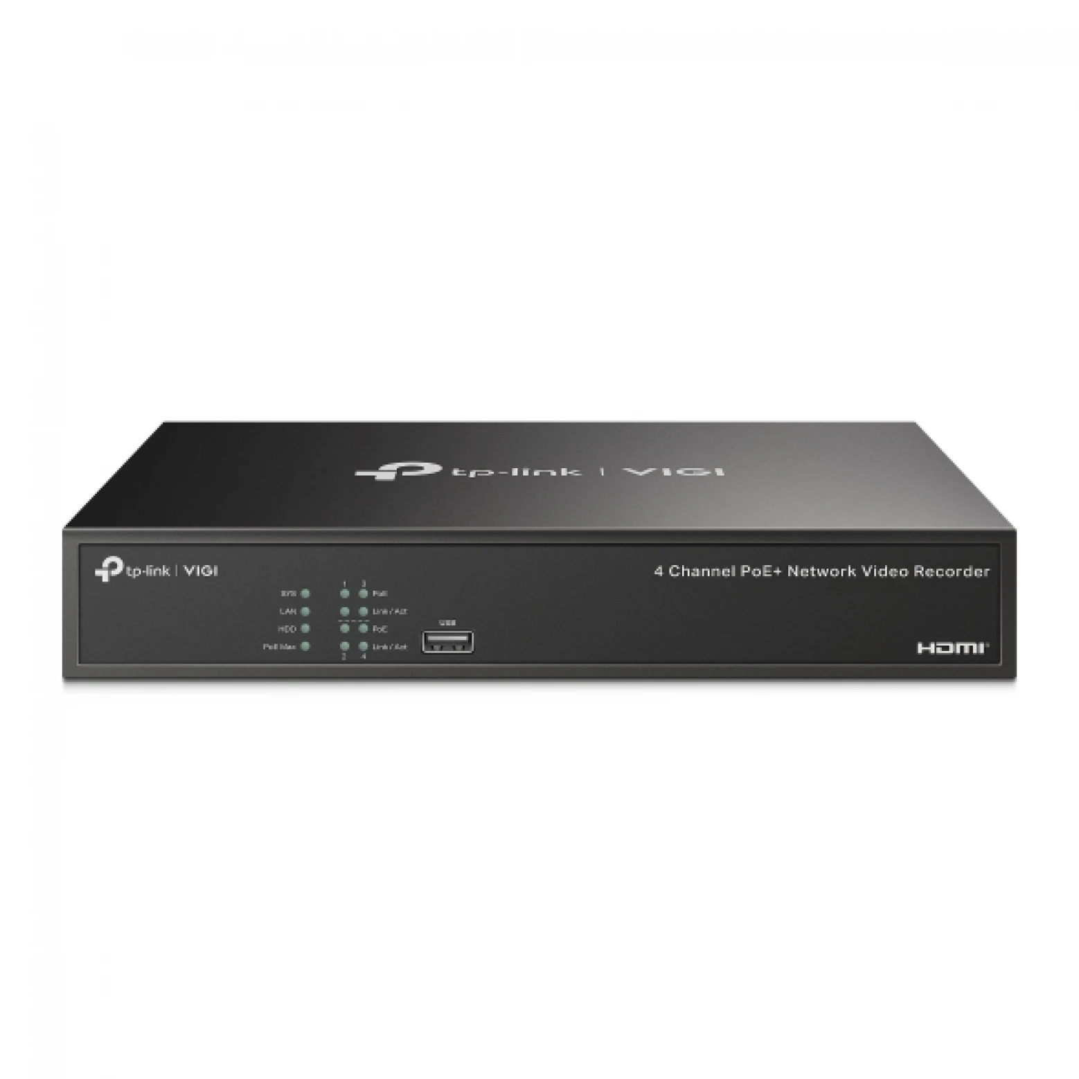 TP-Link By VIGI - NVR1004H-4P - 4 Channels - PoE - IP - NVR 