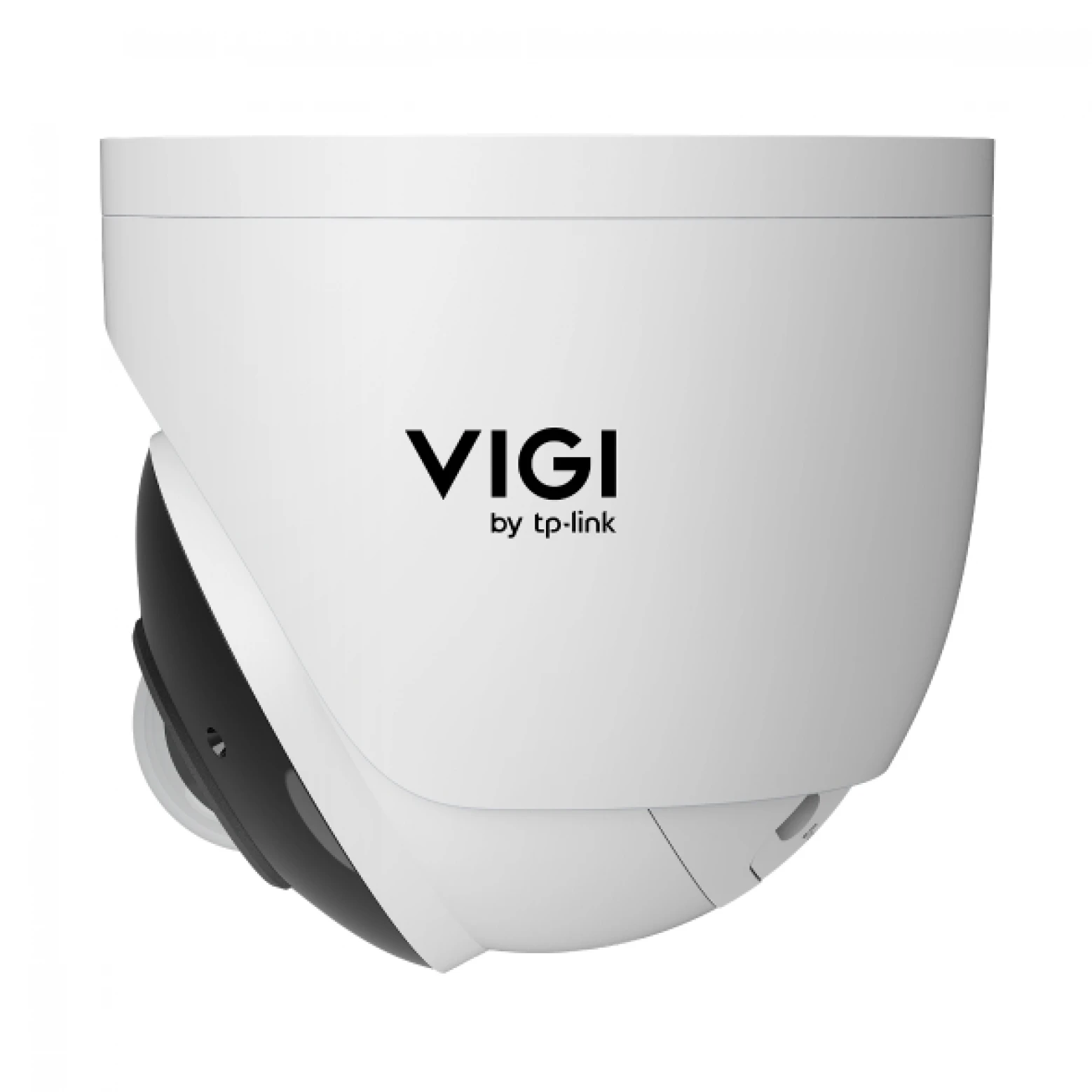 VIGI By TP-link - InSight S485PI - 8MP - IR - Panoramic - AI - Turret - with Active Deterrence - White