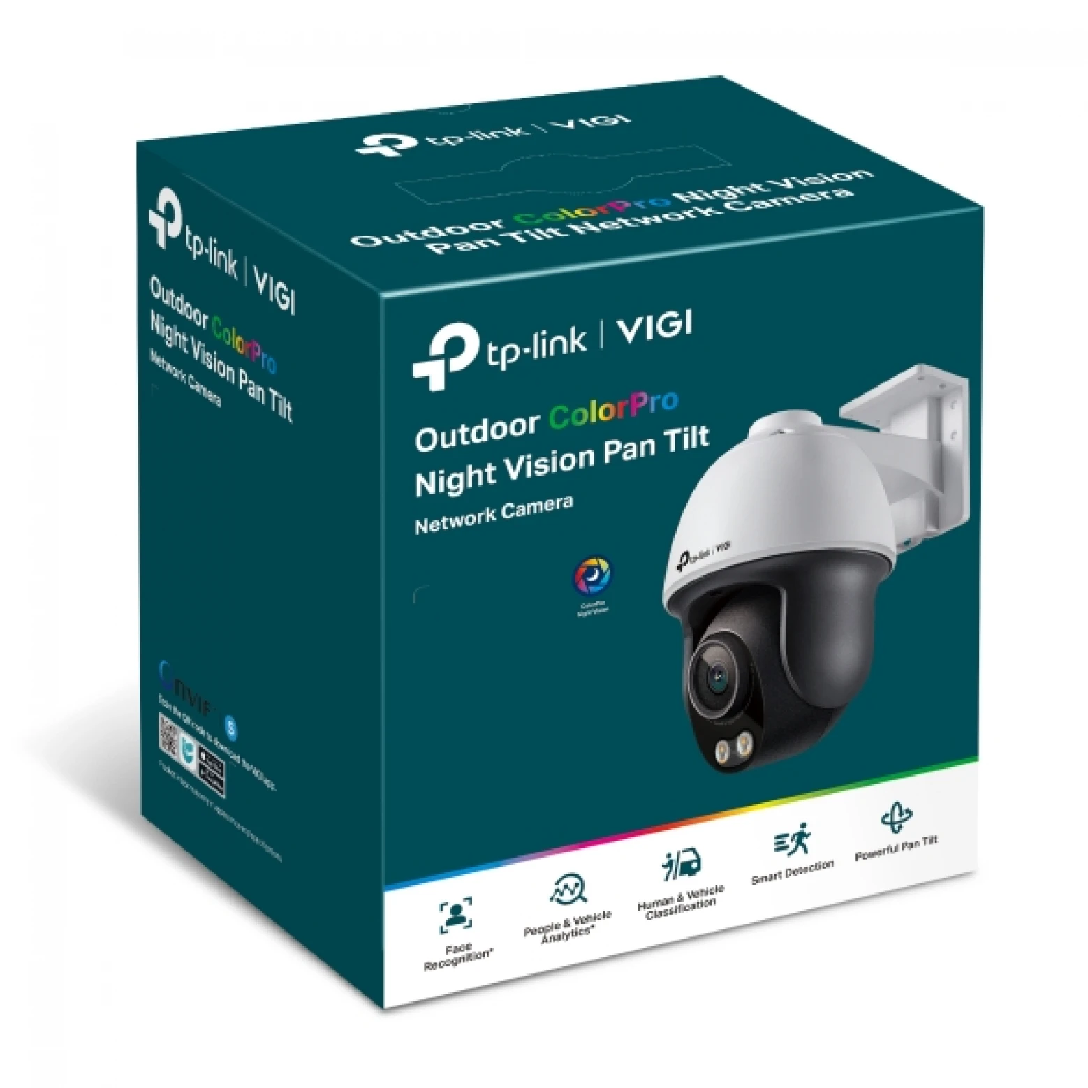 VIGI By TP-link - C540SI - 4MP - ColorPro - Pan Tilt Camera - Wit