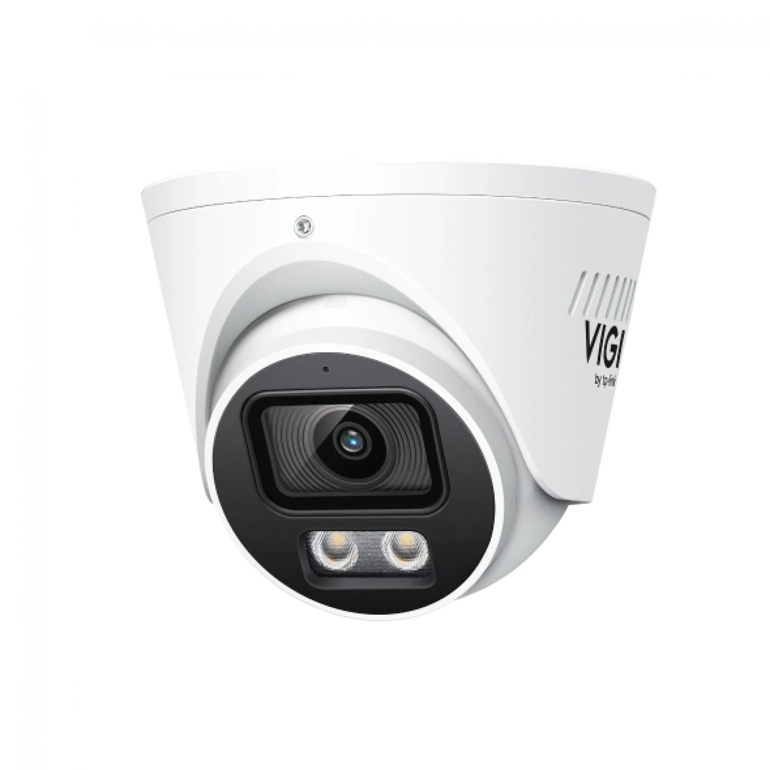 VIGI By TP-link - InSight S445S - 4MP - ColorPro 2.0 - AI - Turret - with Active Deterrence - White