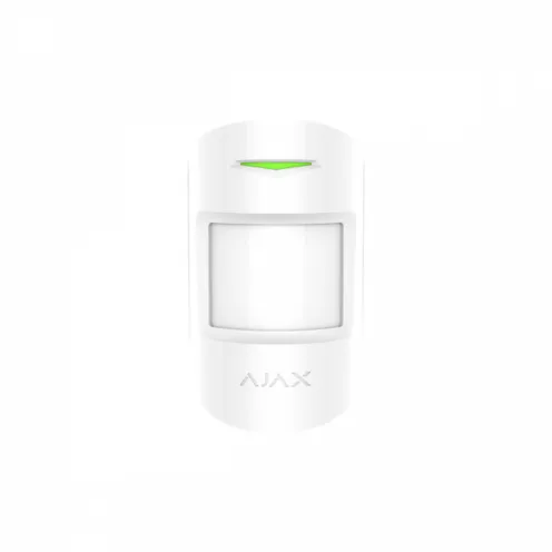 AJAX CombiProtect Motion Detector With Glass Break Detector Wireless White