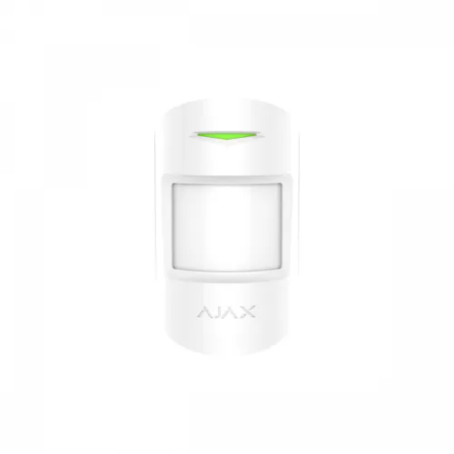 AJAX CombiProtect Motion Detector With Glass Break Detector Wireless White