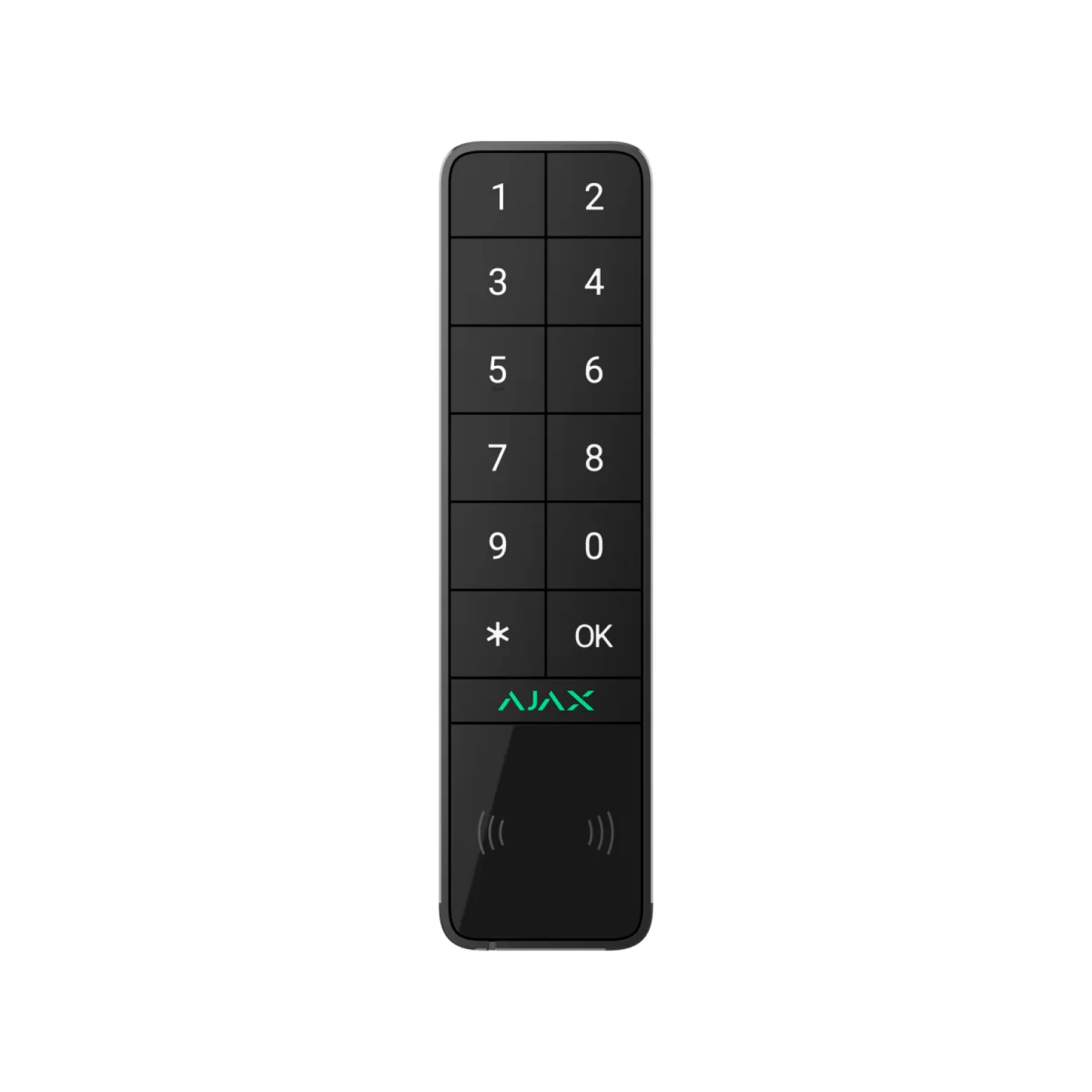 AJAX KeyPad Outdoor Jeweller wireless With DESFire and BLE card reader Black